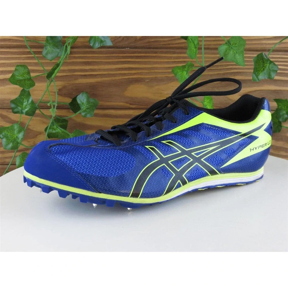 ASICS Sz 8 Sneaker Blue Synthetic Men Hyper LO‎ Medium (D, M) Athletic